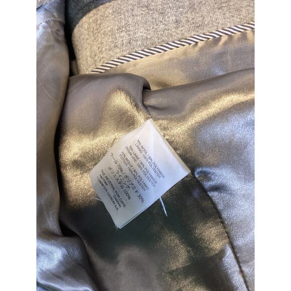 .Crew Italian Wool Lodge Coat in Heather Grey – Women’s Size 10 - Picture 6 of 6